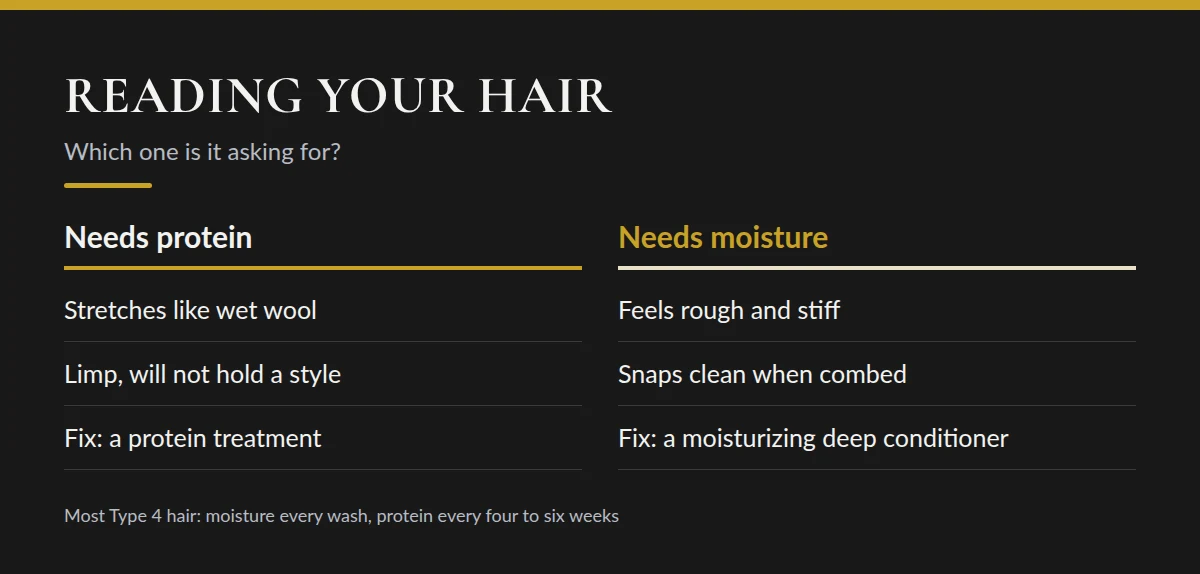 Summary card: Reading Your Hair